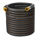 VUNDARA 100 ft high-flow garden hose ready for efficient watering