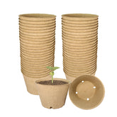 vwpvdeeg 4-inch peat pot stackable for easy seed starting