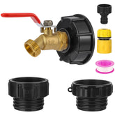 VYH IBC tote adapter top view showing durable construction for easy setup