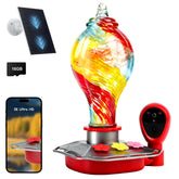 Vyojasharc 2K solar hummingbird feeder with camera captures crisp backyard visits.