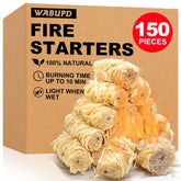 WABUPD fire starter packaging highlights eco-friendly materials for quick, clean ignition.