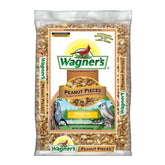 Wagner’s Shelled Peanut Pieces packaging highlighting no-waste feeding for cleaner backyard meals.