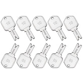 WAH LIN PARTS ignition keys 166-pack, durable design for quick starts on Clark forklifts