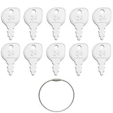 WAH LIN PARTS universal lawn mower key pack demonstrating ready-to-use set