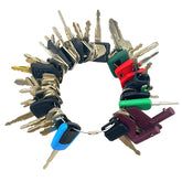 WAH YUE HING 42-keys master set closeup for quick ignition access