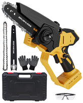 Waitiey mini chainsaw with 8-inch guide bar for fast pruning tasks