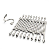 WANJIAHUI brass flexible nozzle extensions provide precise misting for garden irrigation.