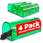Wanqueen humane mouse trap setup shows quick, safe capture for small rodents.