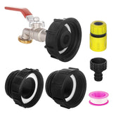 Wantmatch IBC tote hose adapter with 2in fine thread for secure tote fittings.