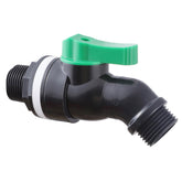 Wantmatch rain barrel spigot high flow inlet-outlet for smooth water release.