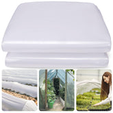 Warmfarm 6mil greenhouse film cover for durable plant protection.