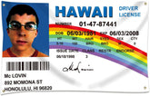 Wassupup Mclovin Id flag front view; dorm decor with vibrant color impact