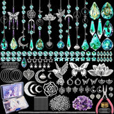 WASTROYAL hummingbird suncatcher kit showcases crystal sparkle for sunny window displays.