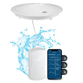WaterGuru Sense S2 in-skimmer setup for quick, accurate pool readings.