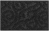 WaterHog Boxwood mat in charcoal traps dirt and moisture at entry