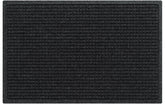 WaterHog Squares front door mat safeguards indoor and outdoor floors from dirt and moisture.