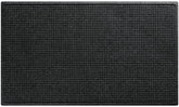 WaterHog Squares charcoal mat in full view, reduces outdoor dirt entry