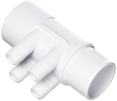 Waterway Plastics manifold front view with four ports for reliable distribution