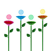 Wazitin 4-pack bee watering station kit attracts pollinators to your garden.