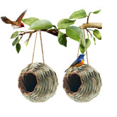 WDEFUN humming bird house outdoor hanging with decorative charm for garden spaces.