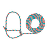 Weaver Livestock braided-poly rope halter for cattle offers durable daily handling.