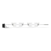 Weber 36in rotisserie assembly for Genesis 4B and pellet grills, versatile roasting.