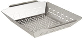 Weber Deluxe Grilling Basket vegetables for even grilling on larger Weber grills.