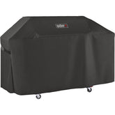 Weber Genesis 400 Series premium grill cover shields grill from rain and snow
