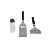 Weber Griddle Starter Spatula for precise flips on a hot griddle.