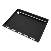 Weber rust-resistant griddle insert on Spirit 4-burner delivers even sear and sauté