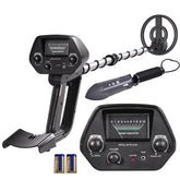 Wedigout adjustable-stem metal detector for kids, comfortable height range and easy handling for treasure hunts