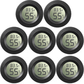 Weewooday mini hygrometer display shows temperature and humidity for indoor outdoor use.
