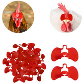 Weilan pinless peepers for chicken blinds front view with red lenses for calmer flock dynamics