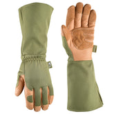 Wells Lamont Rosetender gloves with puncture-resistant palm for rose pruning.