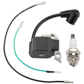 Wellsking ignition coil kit for Stihl MS170-018 front view with included spark plug