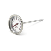 WEMEIKIT thermometer front view with durable stainless steel for grill reliability
