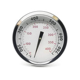WEMEIKIT thermometer face 2-3/8 diameter provides clear readings for Weber grills.