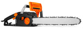 WEN electric chainsaw with an 18-inch bar for clean, emission-free yard cutting.