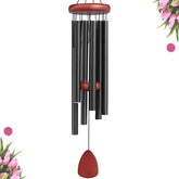 WENANA large aluminium wind chimes outside offering calming garden ambience