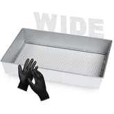Wenses Soil Sifter wide open design for large batches of soil.
