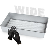 Wenses soil sifter wide size with large surface for fast bulk dirt sifting.