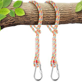 Werfeito tree swing rope 12mm braid over a branch for durable outdoor play