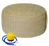 weruisi inflatable ottoman with pump included for easy setup outdoors