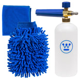 Westinghouse Auto Foam Cannon delivers thick, clingy foam for thorough coverage.