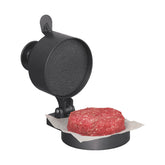Weston burger press front view showing compact, even-patty design for consistent grilling