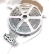 Weststone clear oval twist tie 100ft with cutter for bags and lights.