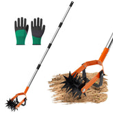 Wexoride 72 inch rotary cultivator with star rollers for fast soil aeration and seedbed prep