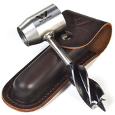WEYLAND Bushcraft Settlers Tool with scotch eye auger drilling shelter holes
