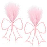 Weysat pink bow wall planter adds a charming focal point to nursery decor.