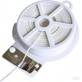 WFAUIBR twist tie 328ft reel securing plant stems without damage for tidy plants.